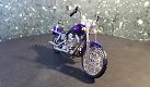 Harley Davidson Dyna Wide Glide paars 1:18 Maisto - 1 - Thumbnail