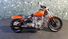 Harley Davidson 2016 Breakout oranje 1:18 Maisto - 0 - Thumbnail