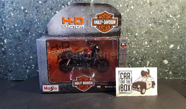 Harley Davidson 2015 Street 750 bruin 1:18 Maisto - 4