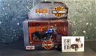 Harley Davidson 2002 Night Train blauw 1:18 Maisto - 4 - Thumbnail