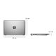 HP Elitebook Folio 1040 G1 I5-4300U 1.90GHz 8GB DDR3 256GB SSD/No Optical Win10 Pro - 2 - Thumbnail