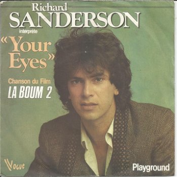 Richard Sanderson ‎– Your Eyes (1982) - 0