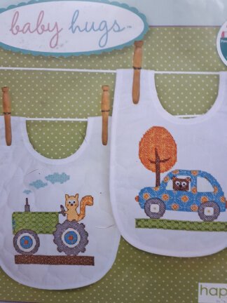 Borduurpakket voorbedrukt " TRACTOR en AUTO " NIEUW ! - nr. 1