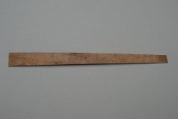 Extra lange veerblad 105 mm voor slingerveer voor Friese staartklok = op maat te maken =