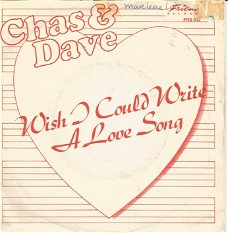 Chas & Dave ‎– Wish I Could Write A Love Song (1982)