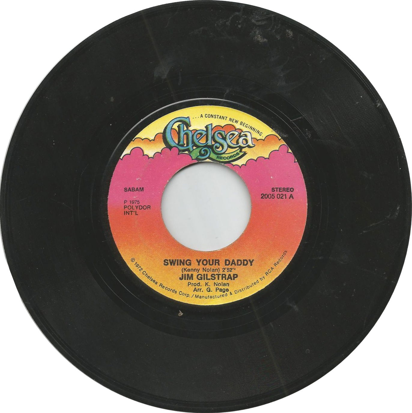 Jim Gilstrap – Swing Your Daddy (1975) - nr. 1