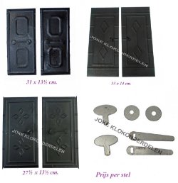 == 2 Comtoise deuren ==41998