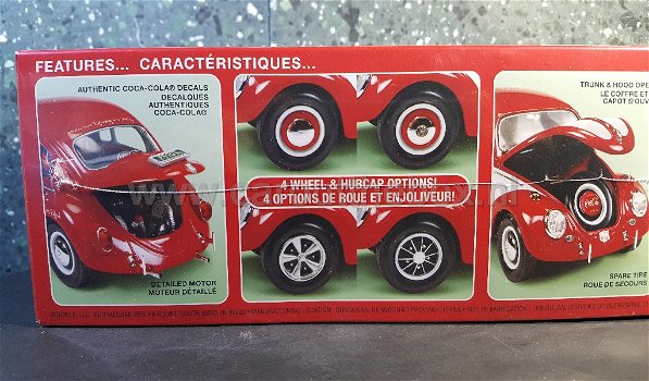 Volkswagen Beetle COCA COLA 1:25 Polar Lights - 1