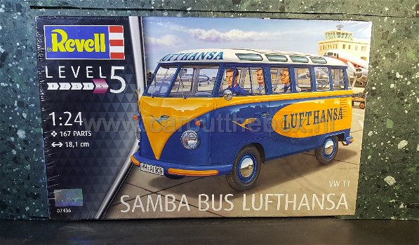 Volkswagen T1 Samba Bus LUFTHANSA 1:24 Revell - 0
