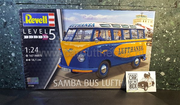 Volkswagen T1 Samba Bus LUFTHANSA 1:24 Revell - 3