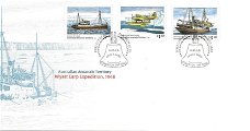 FDC stamps Wyatt Earp Expedition AAT
