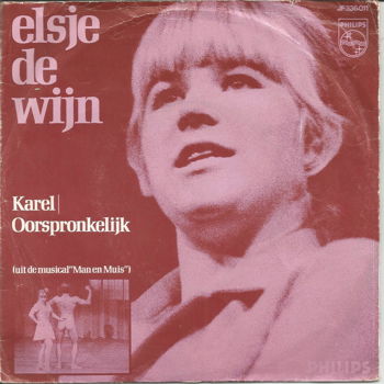 Elsje De Wijn ‎– Karel (1970) - 0
