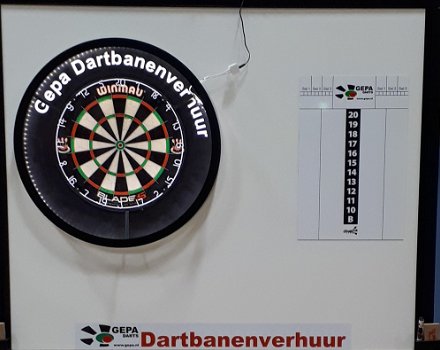 Dartbanen huur van een dubbele dartbaan of dubbele dartbanen - 2