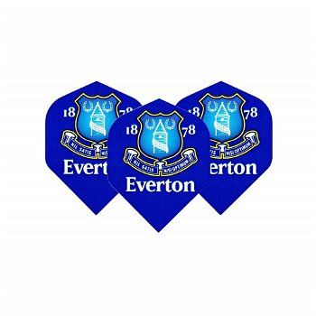 Voetbal dart flight Everton Footbal Club 75 micron - 1