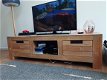 Tv-meubel - massief hout - 0 - Thumbnail