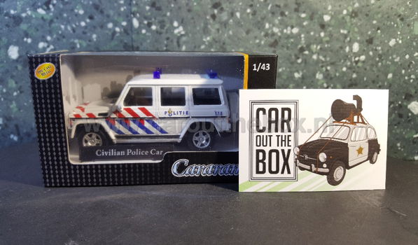 Mercedes G-Class POLITIE 1:43 Cararama - 5