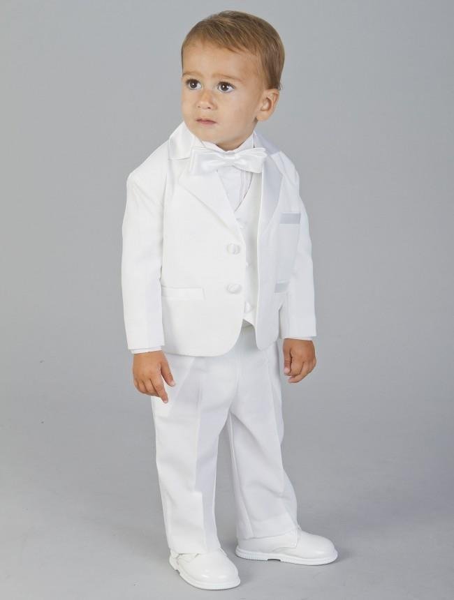wit dooppakje doopromper doopsetje ceremonie doopkleding Sam - Afbeelding 6