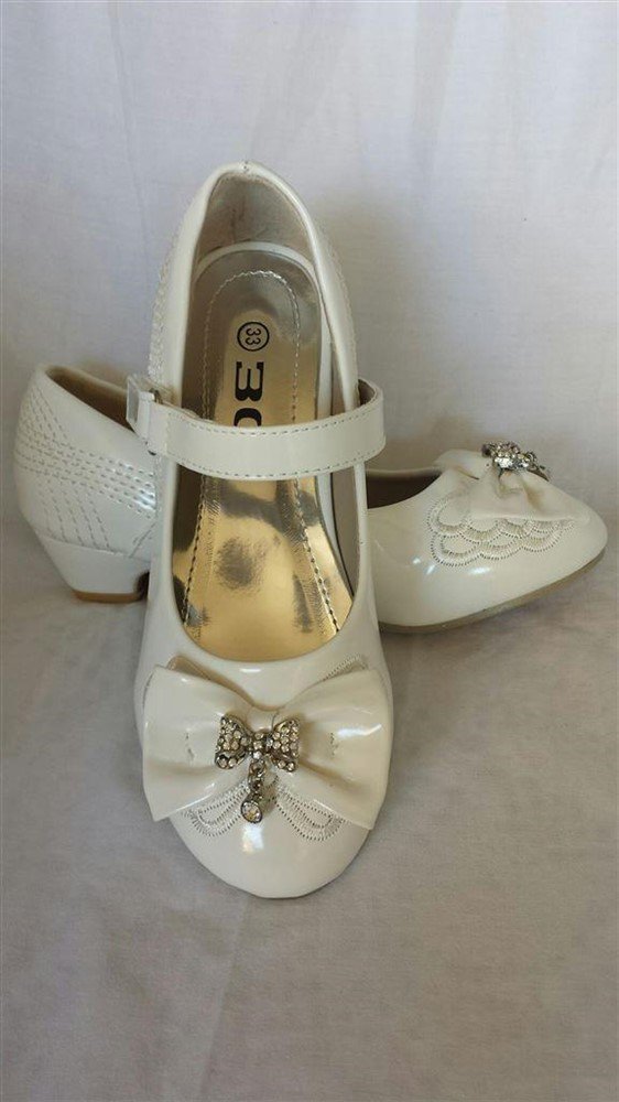 glitter bruidsmeisjes schoenen feest schoenen doop - Afbeelding 3