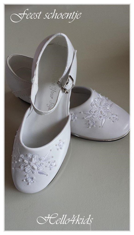 glitter bruidsmeisjes schoenen feest schoenen doop - Afbeelding 8