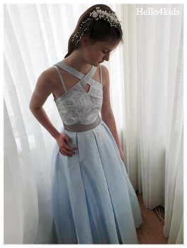 146 stoere gala jurkje bruidsmeisjes jurk communie kleed Alita - 0