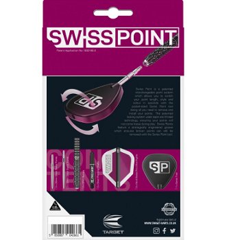 Target steeltip darts Swiss SP01 90% tungsten - 3