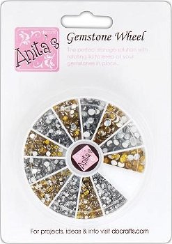 Anita's Gemstone wheel - Gold & Silver - 0