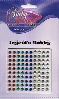 Sticky Stones Strass - 100pcs - 8003 - 0