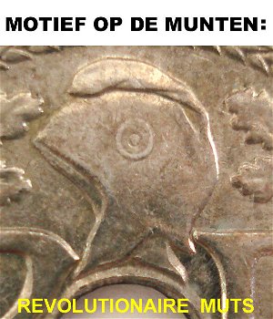 4,40 m. geslagen Comtoise touw 4 mm en antieke franse munten. - 3