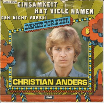 Christian Anders ‎– Einsamkeit Hat Viele Namen - 0