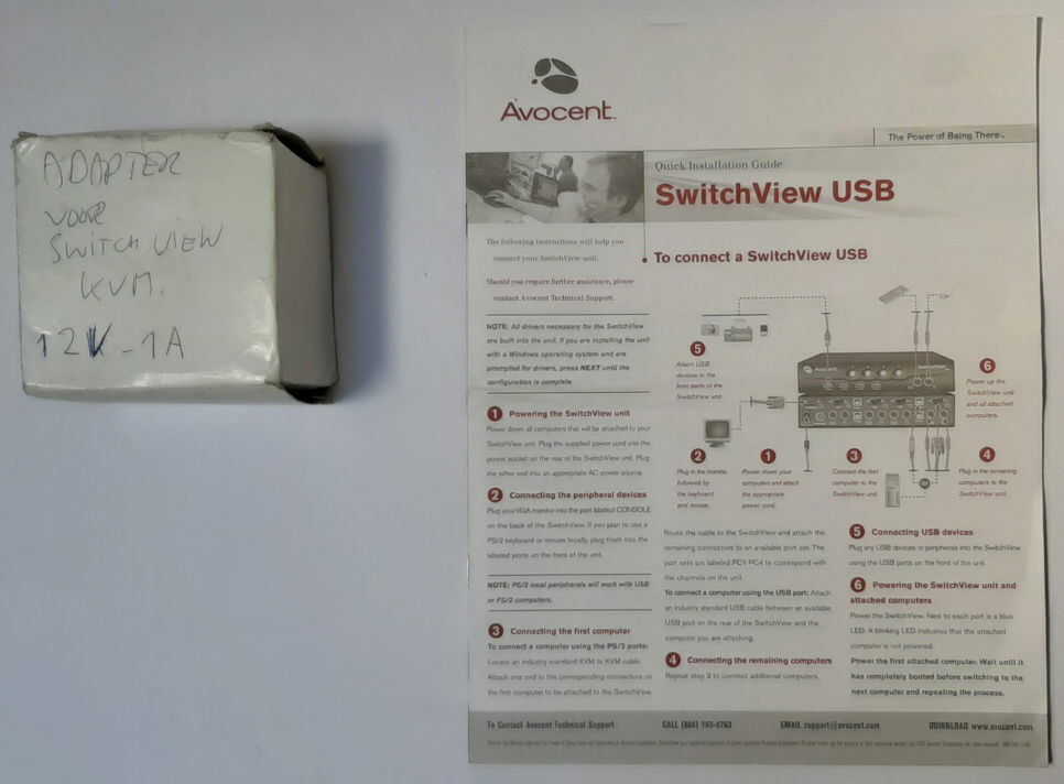 KVM switch voor 4 computers - nr. 1