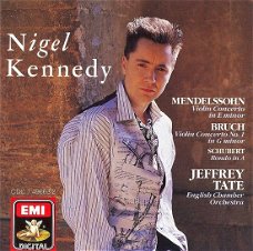 Nigel Kennedy, Jeffrey Tate, - Mendelssohn, Bruch, Schubert ‎– Mendelssohn:  (CD)  Nieuw