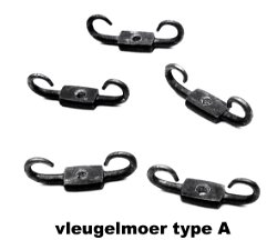 = comtoise= afstelmoer slingerlood / klootje = model A.