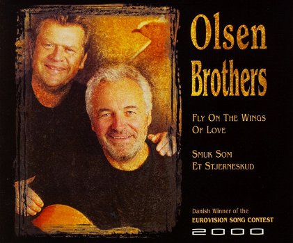 Olsen Brothers ‎– Fly On The Wings Of Love (2 Track CDSingle) Winnaar Eurovisie Songfestival - 0