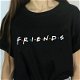 Plus Size FRIENDS Letter Print Women Tshirt Cotton - 0 - Thumbnail