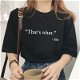 Thats what she Shirt Fashion Women Casual T-Shirt - 0 - Thumbnail