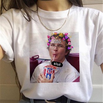 Summer Harajuku tees women Ulzzang punk gothic t-shirt - 0