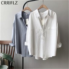 crriflz women's cotton feel shirt imitation suede 2020