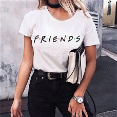 FRIENDS Letter t shirt Women tshirt Casual Funny
