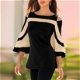 FREE OSTRICH Women Shirt Women Casual Cold Shoulder - 0 - Thumbnail