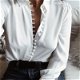 Fashion Blouse Tops Womens Female Elegant Long Sleeve - 0 - Thumbnail
