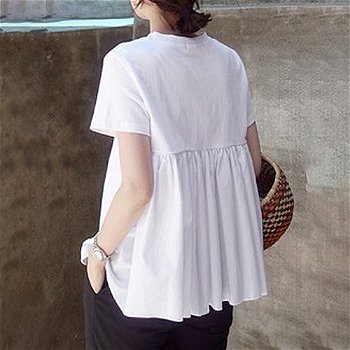 2020 summer Korean Women chic new T-shirt short-sleeved - 0