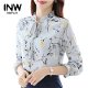 Blusas Femininas 2018 Fashion Floral Tops And Blouses - 0 - Thumbnail