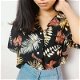 2019 Hot Summer Women's Casual Blouse Shirt Leaves - 0 - Thumbnail