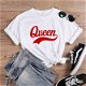 ONSEME Female Summer Fashion Basic T Shirt Queen - 0 - Thumbnail