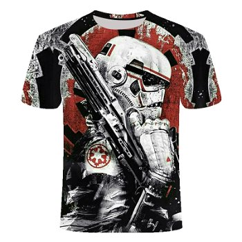 Brand T-shirt Fashion Mens 3d t-shirt Star Wars - 0