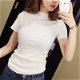 FASHION Women T-Shirt Slim Casual Short Sleeve T-Shirt - 0 - Thumbnail