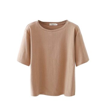 Korean Style Short Sleeve T-shirt Women Fashion Loose - 0