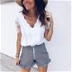 Summer Women Elegant Leisure Lace Blouse Female Stylish - 0 - Thumbnail