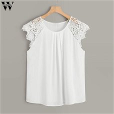 Womail Plus Size Top T-shirt Womens Fashion Solid