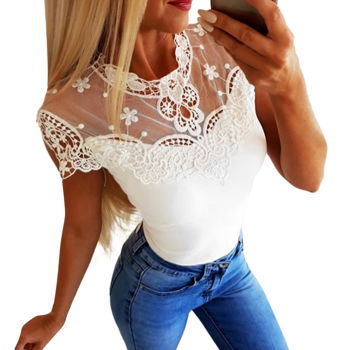 2019 Women's Blouses Casual Fashion Summer Solid Color - 0